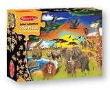Melissa & Doug 0200 pc Safari Adventure Cardboard Jigsaw