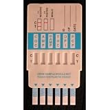 Urine Dip Card Drug Tests - 5 Panel - Cocaine, Marijuana, Opiates, Amphetamine, Methamphetamine- case of 25