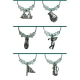 ''The Fairway'' Drink Charm Set 6046