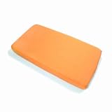Baby Boum Cotton Rich Jersey Sheet 60 x 120cm - Jaffa Orange