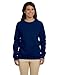 Gildan G180FL Ladies Heavy Blend Fleece Sweatshirt - Navy - L