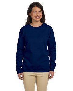 Gildan G180FL Ladies Heavy Blend Fleece Sweatshirt - Navy - L