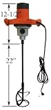 1200w Portable Hand Electric Food Mixer Cement Concrete