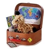 Aurora Plush 8" Travel Around the World Giraffe