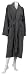Aquis Essentials Terry Robe, Medium/Large, Graphite