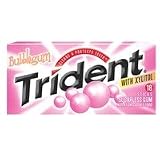 Trident Sugarless Chewing Gum Val-U-Pak, Bubble Gum - 12 X 18 Stick Pack