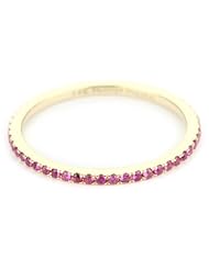 Phillips Frankel "Vibrant Affair" Pink Sapphire Band , Size 7
