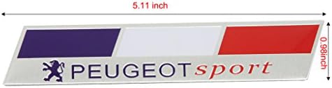 Capcare CC00232 PEUGEOT SPORTS Aluminum Decal