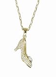 Disney Couture Kidada Glass Slipper Necklace