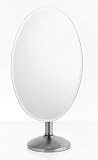 Beveled Oval Vanity True View Mirror, Non-Magnified
