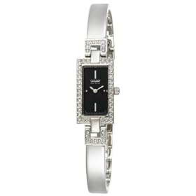 Citizen Women's Eco-Drive Silhouette Crystal Accented Bangle Watch #EG2380-57E