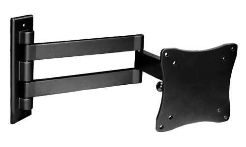 - Swing & Tilt Corner Arm LCD TV Wall Mount bracket for 15" 17" 19" 20" 22" LCD TVs for VESA 100 fittings