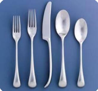 Dansk Torun Stainless-Steel Salad Fork