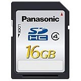 【16GB】 パナソニック SDHCメモリーカード Class4対応 (海外リテール品) RP-SDP16GG1Kの画像