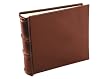 Epica 9x6 inch Handmade Italian Distressed Leather Photo Album / Wedding Album with 30 acid free archival CREAM pages / Leather Bound Wedding Book / Scrapbook / Scrap album / Legacy Wedding Gift for him or her / Ideal first or third Anniversary gifts / Superb unique corporate trendy gift / Brag book