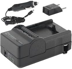 Kastar EN-EL14 Battery Charger with Car and EU Adapter Replacement for Nikon MH-24 Charger, Nikon D3200 D3100 D3300 D3400 D3500 D5100 D5300 D5500 D5600 Coolpix P7000 P7100 P7700 P7800 Digital Camera