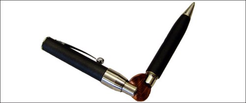 The Python Pen - Magic Coin Bending Trick