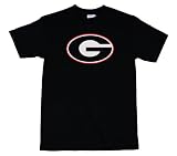 Georgia Bulldogs 100-Percent Cotton Puff Logo Short Sleeve T-Shirt