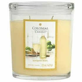 Colonial Candles Sauvigon Blanc 22oz by Colonial at Home Candles