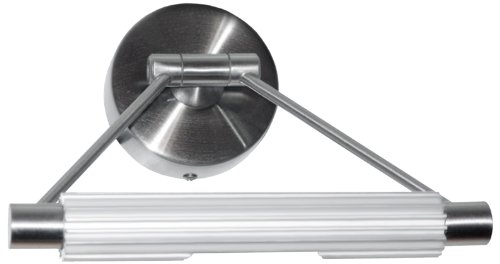 S-Luce 9988/G9 Picasso Bilderleuchte 1 flammig, nickel-satin