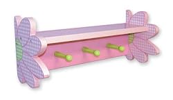 DARLING DAISY- SHELF W/ PEGS - SHELVES