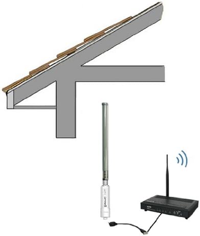 Orenda Indoor Wi-Fi Hotspot Amplifier Range Extender with Router for Buildings with up to 25 Mile Range - Wireless Internet - Building Wi-Fi - Home Wi-Fi