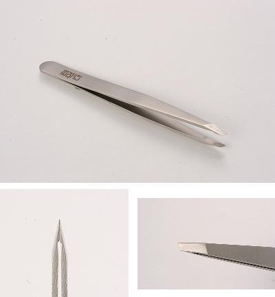 スイスルビス社製精密除毛ピンセット（ホルダー付）