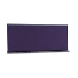 ALERA Tackboard for Open Storage Hutch, 42 Wide, Charcoal
