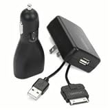 Griffin PowerDuo AC Power Adapter &amp; Auto Charger for Sansa
