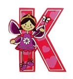 Self Adhesive Wooden Fairy Letter K by The Toy Workshop