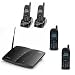 EnGenius Durafon 4X - Corded phone w/ call waiting caller ID - 2.4 GHz - 4-line operation + 3 additional handset(s)