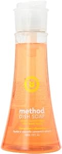 Method Dish Soap Pump, Clementine, 18-Ounce (Pack of 6)