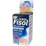 Nature's Way Super Fisol Fish Oil, 180 Softgels