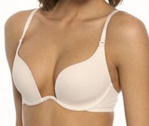 Jezebel Caress seamless convertible cutaway shape bra