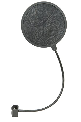 Dragonpad USA Pop filter Studio Microphone Mic Wind Screen Pop Filter Swivel Mount 360 Flexible Gooseneck Holder Dragonpad USA Pop filter Studio Microphone Mic Wind Screen Pop Filter Swivel Mount 360 Flexible Gooseneck Holder
