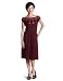 (フィロソフィー ディ アルベルタ フェレッティ)PHILOSOPHY DI ALBERTA FERRETTI ドレス 112AFGV04805706 0196 ワインレッド 42
