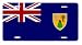 Turks and Caicos Islands Flag License Plate