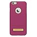 Seidio SURFACE with Metal Kickstand Case for iPhone 6 Plus/6s Plus [Slim Case] - Non-Retail Packaging - Dark Pink/Green