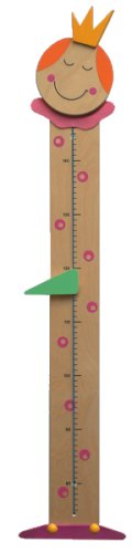 Niermann-Standby 905 - Messlatte Prinzessin - fuer kleine Prinzessinen die zusehend wachsen. Messbereich bis 140 cm