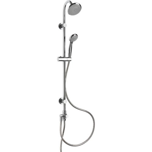 Croydex Contour Duo Flexi-Fit Kombiset Handbrause und &Uuml;berkopfbrause, Duschstange, 1,5&nbsp;m S Preisvergleich