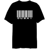 Dubai Barcode Mens T-shirt
