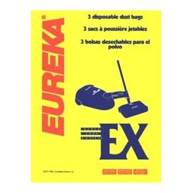 Eureka 60284B EX Vacuum Cleaner Replacement Bags 3-Pack