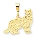 image 0 - 14k Pixie Bob Pendant