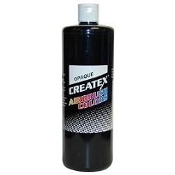1 PT (16 oz.) of Opaque Black #5211 CREATEX AIRBRUSH COLORS Hobby Craft Art PAINT