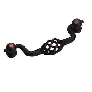 Amerock Village Classics 96mm Bird Cage Bail Pull Oil Rubbed Bronze