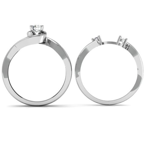 50 Carat (ctw) 10k White Gold Round Diamond Ladies Swirl Bridal ... 50 Carat (ctw) 10k White Gold Round Diamond Ladies Swirl Bridal ...