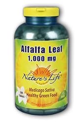 Alfalfa Leaf 1000mg - Vegetarian - 500 - Tablet