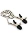 Nipple Clamps - Silver Beaded