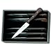 Kitchen & Housewares : RH Forschner by Victorinox 6-Piece 4-3/4-Inch Straight Edge with Pointed Tip Steak Knife Set, Rosewood Handles
