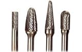 Carbide Burr Set Of Four - Engine Porting Remove Metal